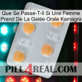Que Se Passe-T-Il Si Une Femme Prend De La Gelée Orale Kamagra 24